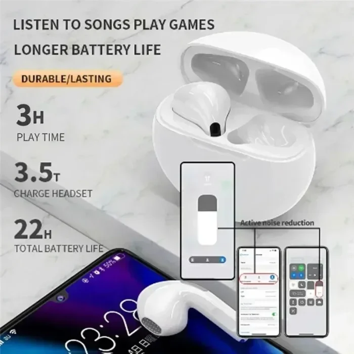 Wireless Bluetooth Headphones Wireless Earphones Mini Earbuds Stereo Sport Waterproof Headset Microphone for All SmartPhones - Image 6