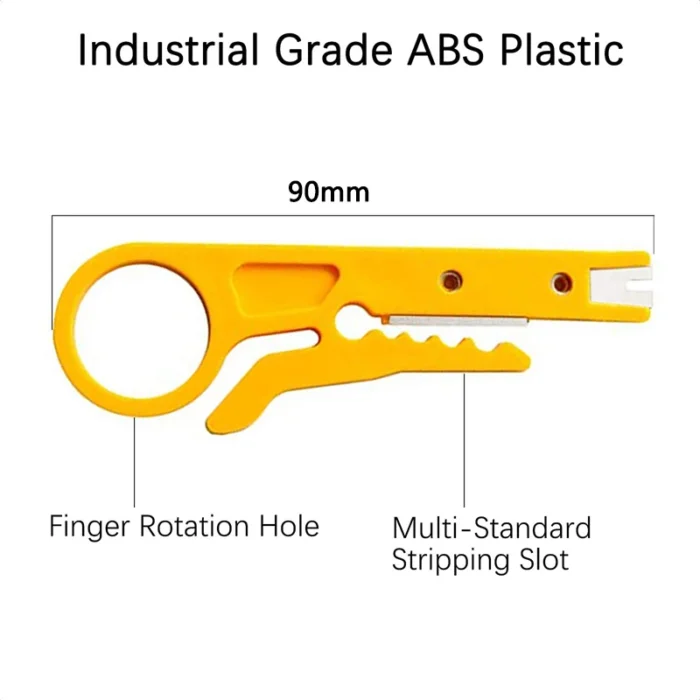 1PC Wire Stripper Knife Crimper Pliers Crimping Tool Cable Stripping Wire Cutter Multi Tools Cut Line Multifunctional Hand Tools - Image 3