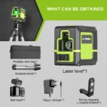 Lfine Laser Level 2 Lines Professional Level Laser Horizontal Vertical Nivel Laser automatic 360°Self-Leveling laser level Tools - Image 6