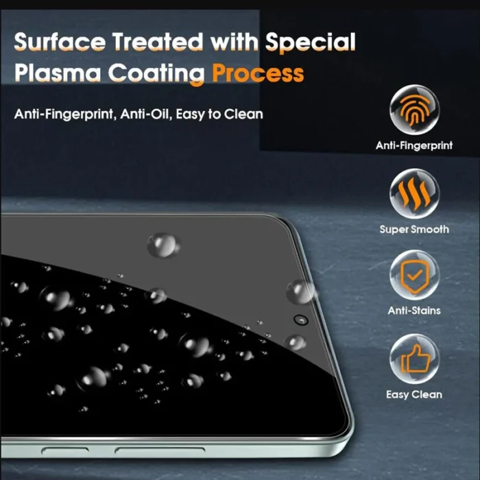 Privacy Screen Glass For Nothing CMF Phone 2 Pro Glass Anti-Spy Protector Screen Nothing CMF Phone 2 Pro Tempered Glass Film - Image 5