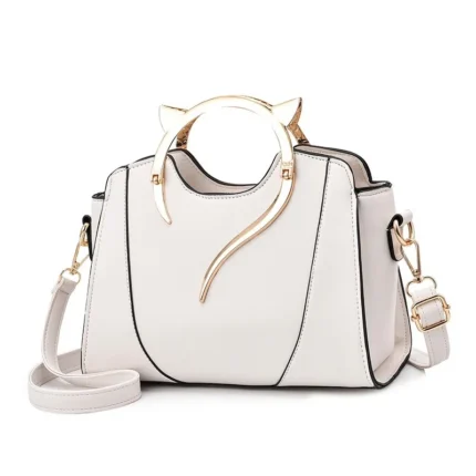 Fashion Leather Shoulder Bag Chain Purse for Women Small Purse Crossbody Bags Women Trendy Underarm Bag Square Satchel Handbag