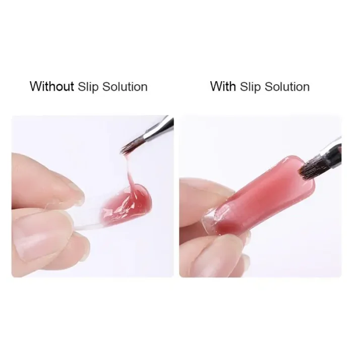 LILYCUTE 20ml Nail Liquid Slip Solution for Acrylic Gel Quick Extension SoakOFF UV Gel Nail Polish Nail Art Manicure Design Tool - Image 4