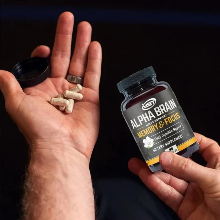 Alpha Brain60 high-quality puzzle brain supplements - focus, concentration, and memory - Alpha GPC,L-theanine, and fake purslane - Image 5