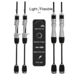 Small Bait Finesse System UL Spinning Casting Fishing Rod Carbon Fiber Ultralight 2 Pieces 1.68-1.8m 1-8g For Trout Fishing Rod - Image 3