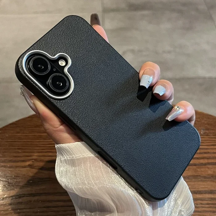 Luxury Leather Pattern Case For Redmi Note 14 13 12 11 11s 9 8 Pro Plus 9A 10C 12C 13C 14C Business Plain Color Phone Cover - Image 4