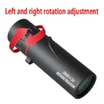 2000x24 HD Monocular Telescope Mini Portable Phone Telescope With Bracket Outdoor Camping Hunting Birdwatching Telescope - Image 6