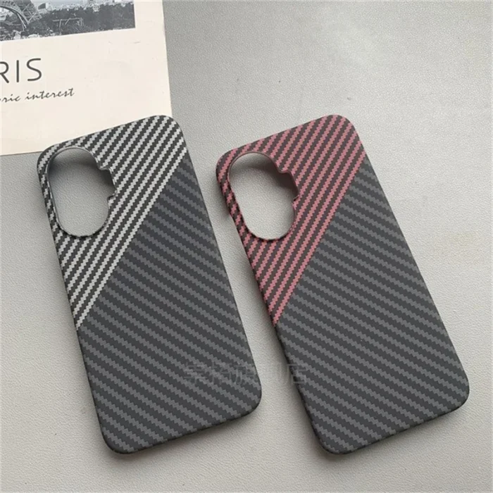 For Xiaomi POCO F7 5G Case Ultra Thin Matte Hard Carbon Fiber Texture Pattern Cover For Poco F7 Redmi Turbo 4 Pro Bumper - Image 5