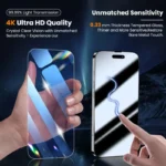 For Redmi Turbo 4 Pro Glass Turbo4Pro Screen Protector Full Cover Tempered Glass Protective Phone Camera Lens Film For Turbo4Pro - Image 2