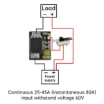 40A 80A 200A 300A High Power MOS Trigger Switch Driver Module Field Effect Tube PWM Regulation Electronic Switch Control Panel - Image 3