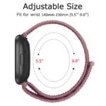 Nylon Watch Band For Fitbit Versa 3/Versa 4/Sense/Sense 2 Strap Sport Bracelet Wristband replacment For Fitbit Sense Smart watch - Image 2