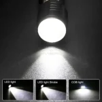 Flashlight Battery Charge Mini Led 5W Focus Adjustable Side Lamp Convenient Waterproof T6 Light Ultra Bright For Camping Hiking - Image 4