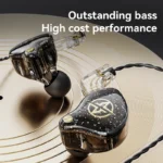X2 Pro 3.5mm Detachable Wired Headphones Double Dynamic HiFi Earphone Bass Headset Stereo Musician Monitor Earbuds Sport Running - Image 3