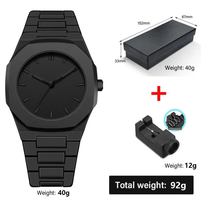 2025 New Modern Simple Creative Sports Watch Casual Design Business Waterproof Quartz Watches Gift for Men Reloj Hombre - Image 1