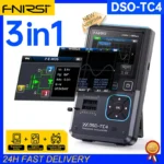 FNIRSI DSO-TC4 3in1 Digital Oscilloscope Transistor Tester Signal Generator 10MHz 48Ms/s Automative Ocsillscope LCR Tester Tools