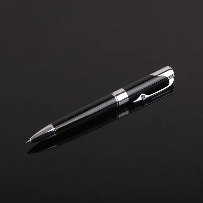 1Pcs High quality ball pen rotating Metal ballpoint Pen Stationery Ballpen 1.0mm Black ink Office & School Supplies - Image 3