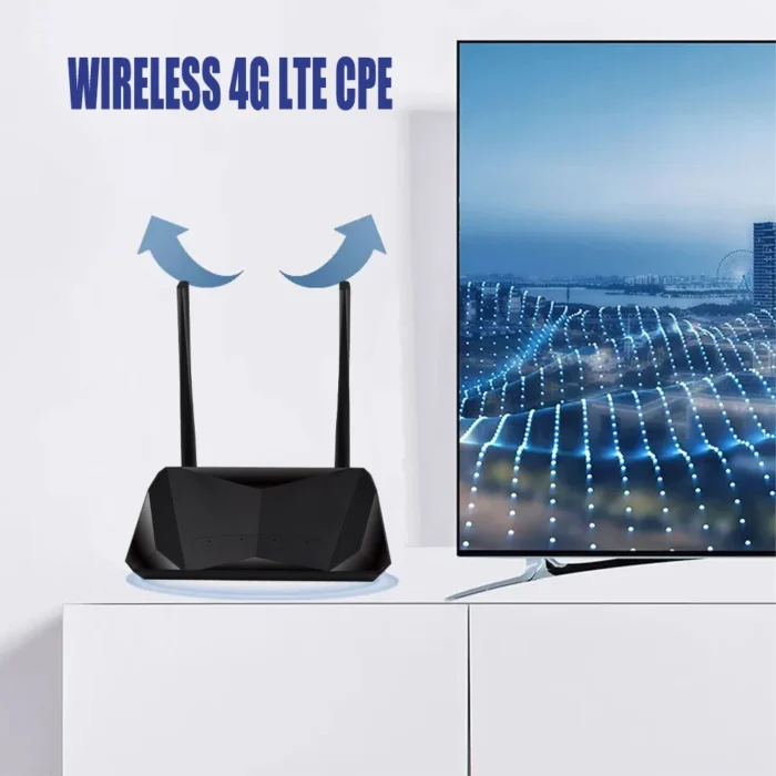 EATPOW External 2 antenna wifi router 4g lte with sim card slot 300mbps for Asian countries - Image 6