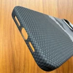 Carbon Fibre Relief MagSafe Case for iPhone 16 15 14 Pro Max Magnet Charging Thin Light PC Shell Camera Alloy Frame Phone Shield - Image 6