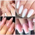 MEET ACROSS 20ml Extension Nail Gel Polish Glitter Vernis Semis Permanent UV Gel For Manicure Nail Art Prolong Construction Gel - Image 3