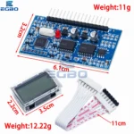 1~5PCS EGBO 5V DC-AC Pure Sine Wave Inverter SPWM Driver Board EGS002 12Mhz Crystal Oscillator EG8010+ IR2113 Driving Module LCD - Image 6