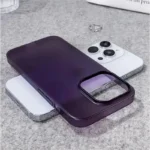 Funda de teléfono de PC dura mate ultrafina de lujo para iPhone 16 15 14 13 12 Pro Max 14 Plus cubierta de parachoques delgada translúcida a prueba de golpes - Image 5