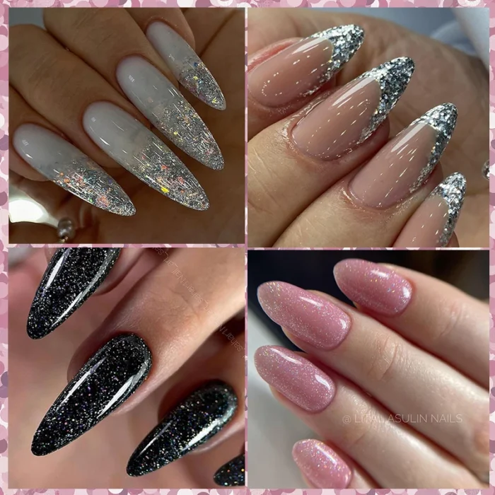 LILYCUTE Extension Nail Gel Polish Glitter Vernis Semis Permanent UV Gel For Manicure Nail Art Prolong Construction Gel - Image 4