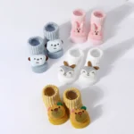 0-6M Cute Lovely Short Baby Socks Children Sock Cartoon Animal Girls Cotton Breathable Cute Newborn Boy Infant Short Sock - Image 4