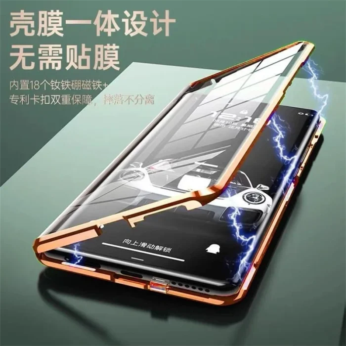 360 Full Case For Realme 11 Pro Plus Case Double Sided Magnetic Adsorption Tempering Glass Protection Cover For Realme 11Pro 5G - Image 2