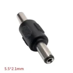8Pcs 5.5*2.1mm DC Power Plug DC Power Socket Double Male Plug Dual Female Jack Socket DC Connector for Audio Video Adaptor - Image 2