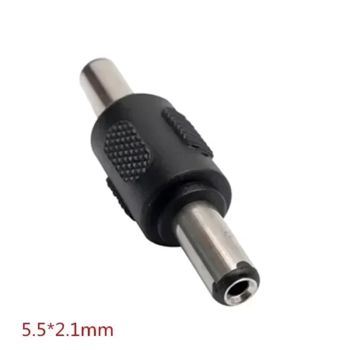 8Pcs 5.5*2.1mm DC Power Plug DC Power Socket Double Male Plug Dual Female Jack Socket DC Connector for Audio Video Adaptor - Image 2