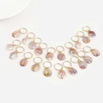20Pcs Hair Braid Rings Clips Dread Locks Hair Braiding Mermaid Shell Hair Ring Dreadlocks Beads Metal Cuffs Decoration - Image 2