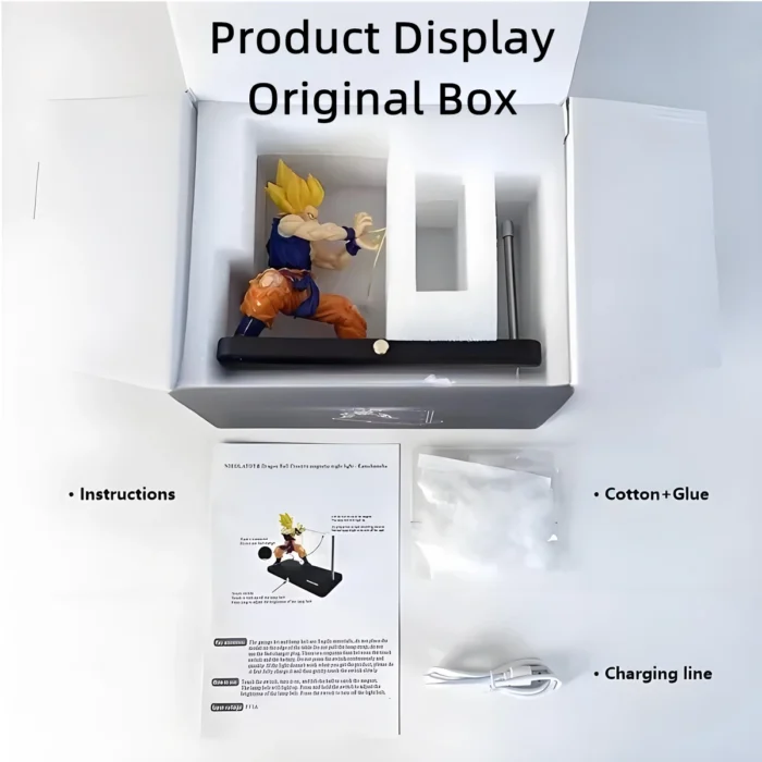 DRAGON BALL Son Goku Light Anime Peripheral Collection Toys Desktop Ornaments Cool Model Birthday Gift Children's Toys - Image 6