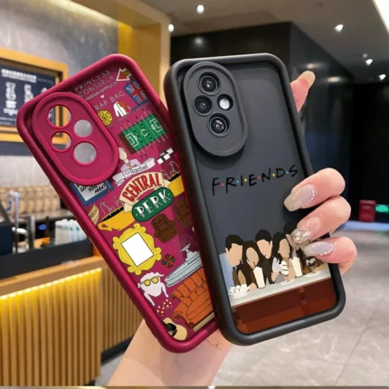 Divertida funda de teléfono Central Perk Coffee Friends para Honor Huawei 200 90 Lite Mate 20 Pro Nova 10 SE P20 P30 P40 8X X9 5G funda suave