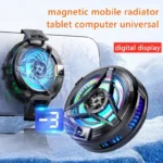Wireless charging magnetic Phone cooler for iPhone15, 14, 13, 12, 11 S24Ultra Back clamped phone cooling fan game cooling - Image 5