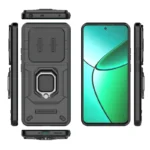 For OPPO Realme 12 Case Cover Realme 12 Realme12 4G Capas Back Armor Bumper Shockproof Camera Lens Ring Holder Fundas Realme 12 - Image 5