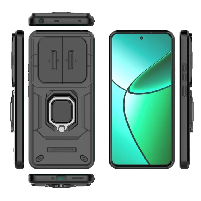 For OPPO Realme 12 Case Cover Realme 12 Realme12 4G Capas Back Armor Bumper Shockproof Camera Lens Ring Holder Fundas Realme 12 - Image 5