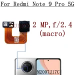 Rear Camera For Xiaomi Redmi Note 9 Pro 5G M2007J17C Main Ultrawide Macro Depth Back Front Camera Module Spare Parts - Image 5