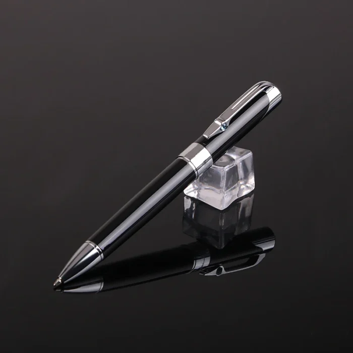 1Pcs High quality ball pen rotating Metal ballpoint Pen Stationery Ballpen 1.0mm Black ink Office & School Supplies - Image 6