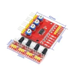 F233-01 Four-way infrared tracing / 4 channel tracking module / transmission line / obstacle avoidance / car / robot sensors - Image 2