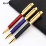Luxury quality 856 Golden Senior Gift pens Student school Business office Ballpoint Pens New - Image 2