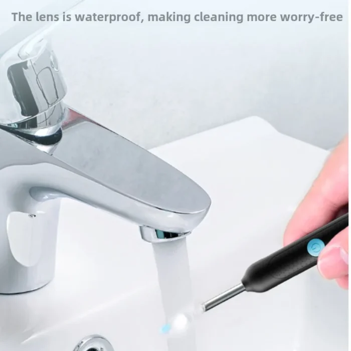 Wireless Visual Ear Endoscope Camera Ear Cleaning Tools Spoon Safe Silicone Earpick 5MP Camera Ear Wax Remover Luminous Otoscope - Image 2
