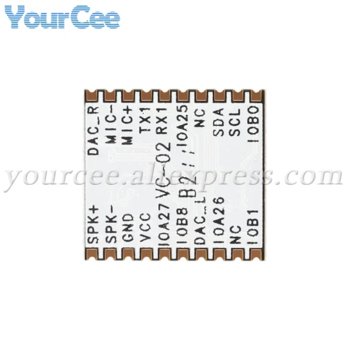 2pcs/1pc VC-02 VC-01 AI Intelligent Network-free Pure Offline Voice Development Board VC02 2MB Recognition English Sound Control - Image 6
