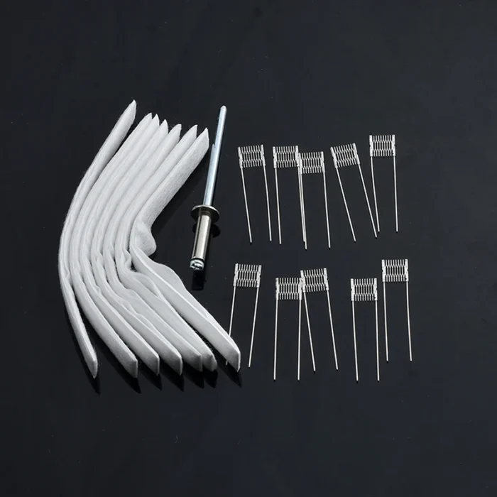 1 Set DIY Rebuild Kit V2 Spl-10 0.6/0.8ohm Spl-10 1.0/1.2ohm Mesh Coil Resistance Replacement Accessories Tool - Image 3
