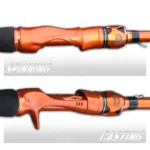 BAKAWA Casting Spinning Fishing Rods 1.8M 2.1M 4 Section UltraLight Travel Portable Lure Feeder Pole Pesca EVA Handle Tackle - Image 4