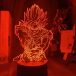 Anime Vegeta Cartoon 3D Led Light Anime Figure Night Light Dragon Ball Z King Childhood Son Goku GK Desk Lamp Decor Gift - Image 4