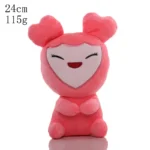 24cm New Korean Super Star Plush Keychain Pendant TWICE Momo lovely Doll Keybuckle Plush Toy for Fans Girls - Image 5