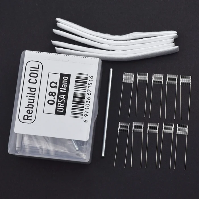 DIY Tool Rebuild Kit Mesh Coil Resistance Wire Replacement Accessory For URSA Nano 0.8/1.0ohm - Image 3