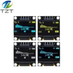 TZT ROHS Certification 0.96 inch oled IIC Serial White OLED Display Module 128X64 I2C SSD1306 12864 LCD Screen Board For Arduino - Image 4