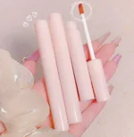 Water Mirror Lipstick Kit Moisturizing Lasting Non-stick Cup Lip Glaze Bubble Bear Liquid Lipsticks Women Lip Korean Makeup Sets - Image 2