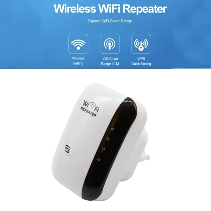 300Mbps WiFi Repeater Amplifier WiFi Extender WiFi Booster Signal 802.11N Long Range Wireless Wi-Fi Access Point - Image 3