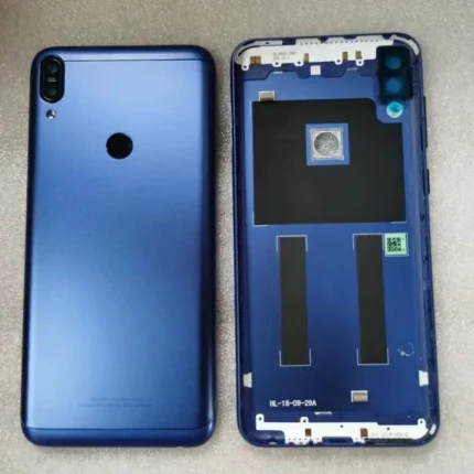 Carcasa trasera para Asus Zenfone Max Pro (M1) ZB602KL ZB601KL, reparación de la cubierta trasera, reemplazo de la caja de la batería del teléfono con botones laterales